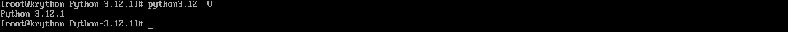 Python Version Verification